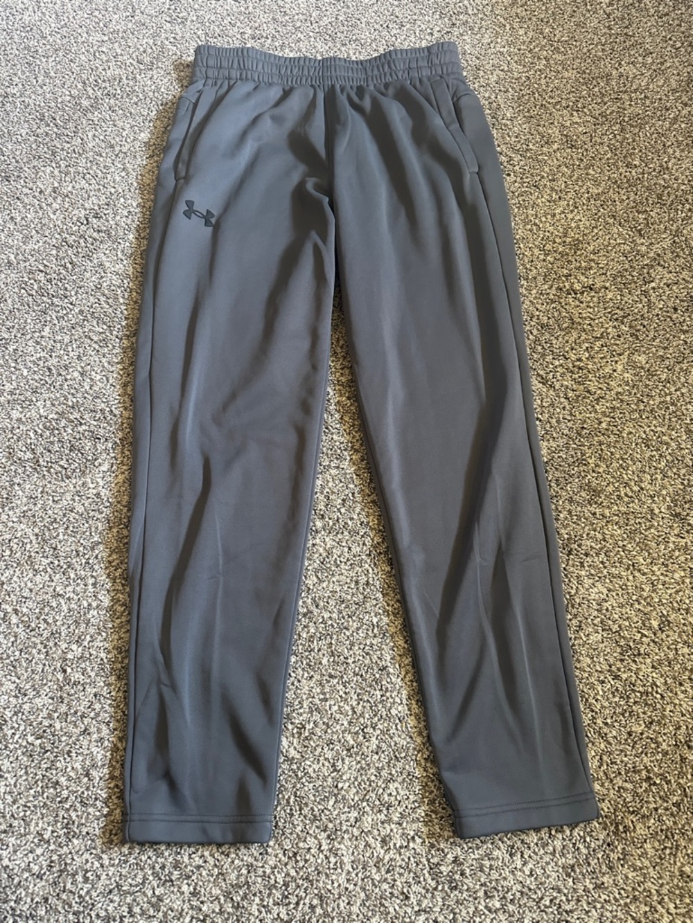 Under Armour Men's Charcoal Gray Athletic Joggers